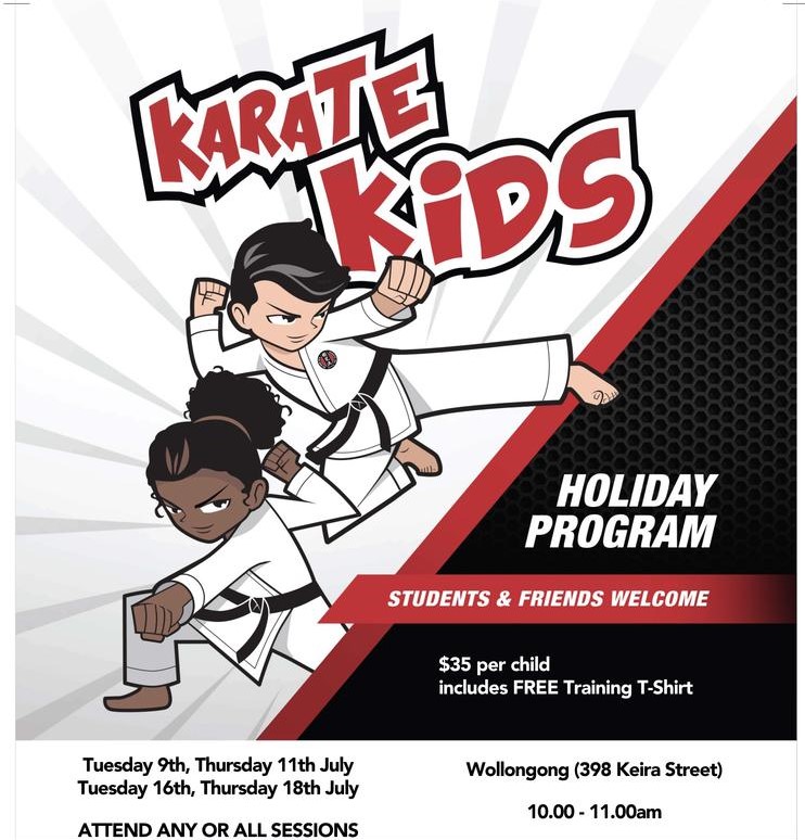 Karate Kids School Holiday Program logo