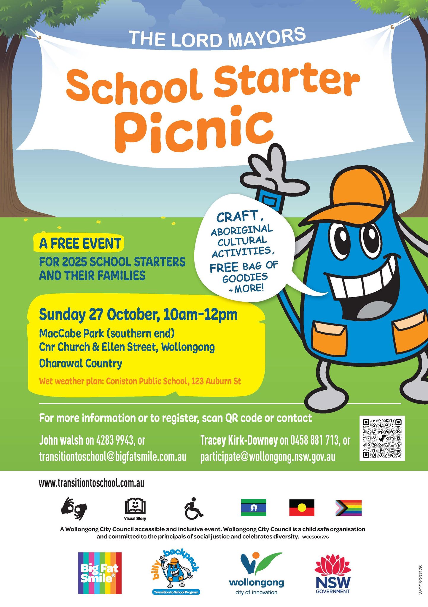 The Lord Mayor's 2025 School Starters Picnic logo