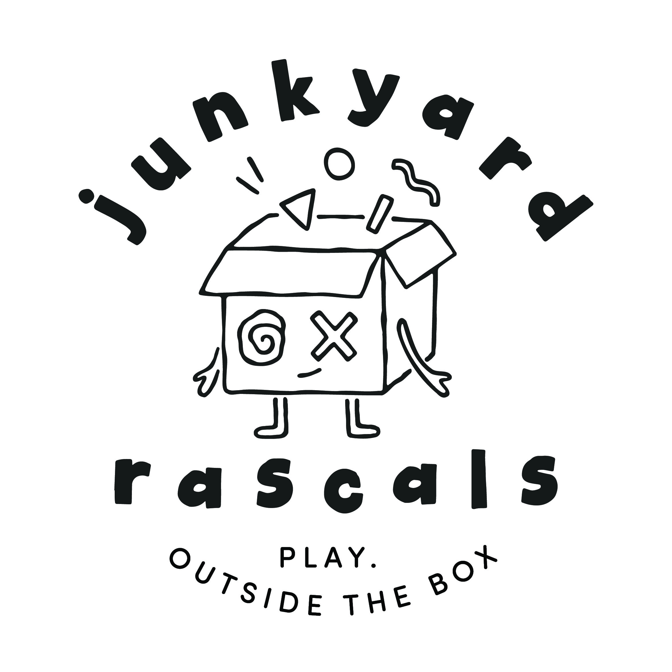 Creative Nature & Loose Parts Play for Kids – Workshops by Junkyard Rascals logo