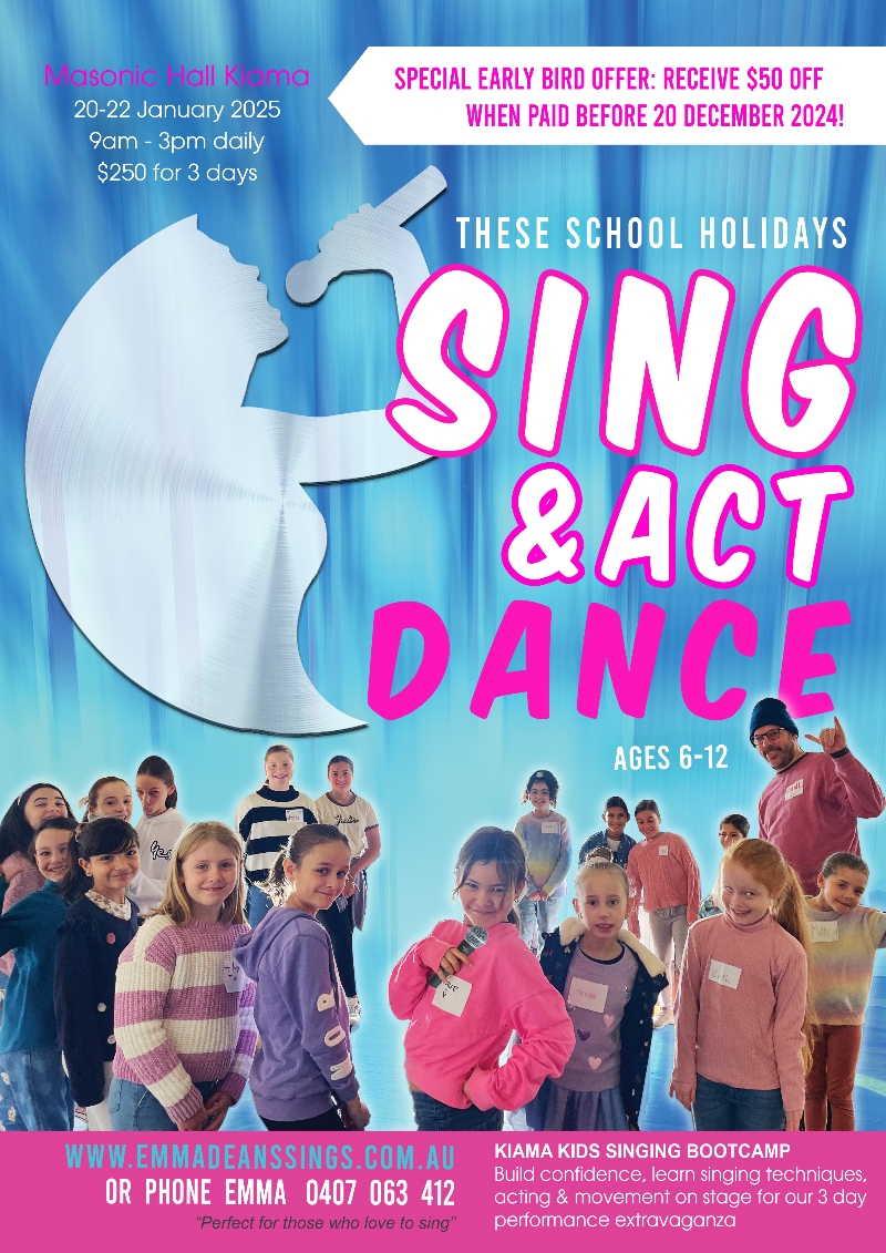 The Junior Singers Bootcamp – School Holiday Program logo